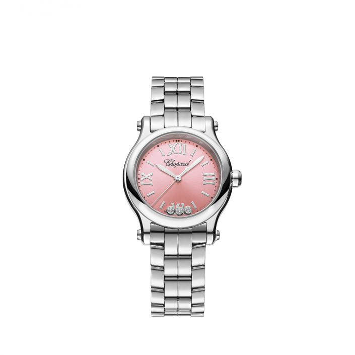 Happy Sport watch 30 mm quartz Lucent Steel diamonds from Chopard